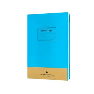 CHRONICLE The Pocket Dept. Notebooks/ The Messenger Bag/ Set of 3 eslite誠品