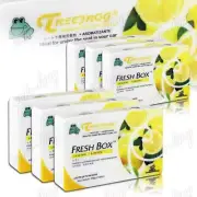 6 X TREE FROG LEMON LIMON NATURAL EXTREME CAR AIR FRESHENER FRESH BOX UNIVERSAL (for: Porsche)
