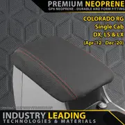 Holden Colorado RG - Single Cab - GP6 Premium Neoprene Console Lid Cover (Made to Order)