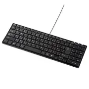 Sanwa Supply silent slim keyboard SKB-SL19BK