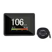 For Car A203 OBD2 On-board Computer Car Digital Computer Trip Display Speed Fuel Consumption Gauge OBD2 Scanner black