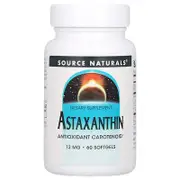 Source Naturals, Astaxanthin, 60 Softgels