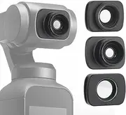 Outdoor Photography Filters Kit, Compatible with DJI Osmo, Micro-Wide Angle Filter, 10X Filter, Fisheye Filter, Gimbal Camera Filters, Handheld Camera Filters