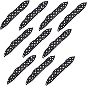 BATHVEVE 10Pcs Sponge Hair Rollers for DIY Curls Flexible Curling Sticks Non Damaging Design Easy to Use for All Hair Types for Friends and Family