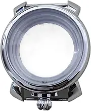 1pcs 40MM Watch Case for NH35 Stainless Steel Mineral Glass for NH35 NH36 Movement Watch Accessories Silver Color