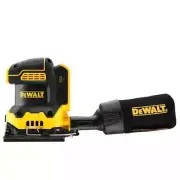 DeWALT BRUSHLESS SANDER SKIN ONLY 18V ¼-Sheet, Orbital Mechanism DCW200N-XJ