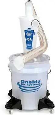 ONEIDA Air Systems Dust Deputy Sturdy Deluxe Kit Clear Cyclone Separator NEW NIB