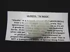 (r33-56) 1-5/8" Ulexite stone Mineral TV rock Boron, CA from borax mine specimen