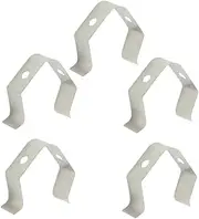 Abaodam 5Pcs BBQ Thermometer Probe Holder Clips Flexible Temperature Measuring Clamp Accessories for Outdoor Cooking Easy to Use and Clean Essential for Grill and Oven