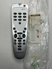 Audiovox RC-R27M-0F HDTV Ready TV Remote Control, Silver - OEM NOS