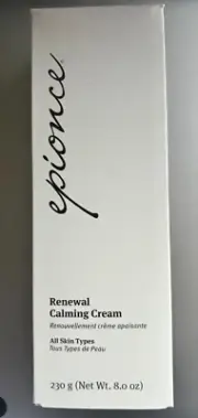 epionce Renewal Calming Cream, All skin types, 8 oz NIB 8/27