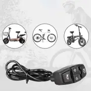 Integrated Handlebar Control Switch for Motorcycle Headlight and Signal