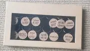 Cork Wine Glass Charms & Wine Bottle Stopper 10 piece Set