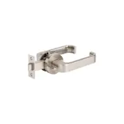Zanda Brushed Nickel Streamline Privacy Set