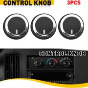 3X For Express/GMC Chevrolet Savana Heater A/C Panel Knob Control Replacement US