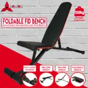 Incline Decline Bench Sturdy Adjustable Gym Weight Exercise Home Flat Press Sit