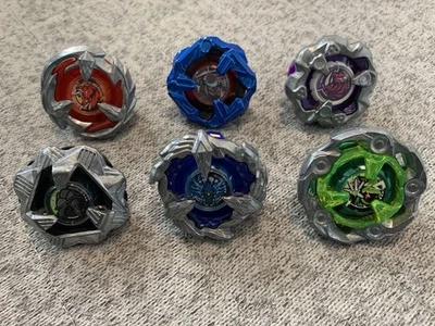 Beyblade X Set of 6 Phoenix Wing Action Figures Rare Collector's Edition