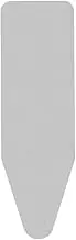 Brabantia 317309 Metallised Silver Ironing Board Cover with 2 mm Foam, L 135 x W 49 cm