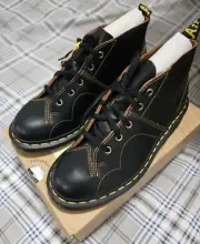 DR Martens Church Monkey Boots 16054001 Shoes Men 7 Smooth Black Women's 8 EMO