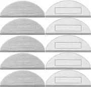 Smilefil 10 Pack Vacuum Mop Replacement Pads Compatible with Roborock S8/S8+/ S7 MaxV Plus/ S7 MaxV Ultra/ S7/ S7+ Reusable Hard Floor Cloth Expert Wet Replacement Microfiber Soft Pad
