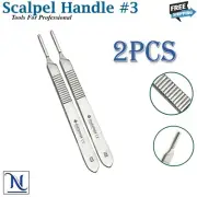 Dental Scalpel Handle Stainless Steel holder Surgical Instruments #3