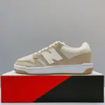 NEW BALANCE NB 480 女生 奶茶色 皮革 D楦 復古 板鞋 運動 休閒鞋 BB480LEA