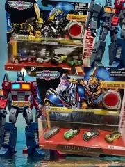 MicroMachines Transformers Series 2 &#05 #07 Optimus + 7 Autobots Micro Decoder