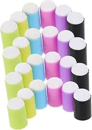 SHINEOFI 24pcs Kids Painting Sponges Craft Drawing Tools Set Soft Finger Sponges for Arts Crafts
