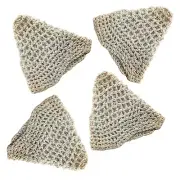 Carrom Board Pocket Net 4 Pcs Set Premium Quality Cotton Fabric - Free Shipping