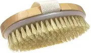 Dry Skin Body Brush Improves Skin's Health And Beauty Natural Bristle Remove Dead Skin And Toxins Cellulite Treatment Improves Lymphatic Functions Exfoliates Stimulates Blood Circulation