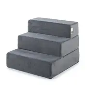 Zinus Pet Stairs Ramp Ladder - Charcoal - 3 Step
