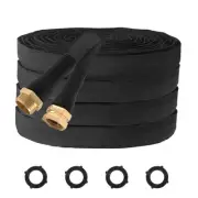 Anti-Kink 25FT Non-Expanding Garden Hose, Flexible and Tough, Lightweight and...