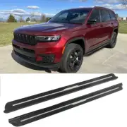Door Side Step Running Board Nerf Bar Fits for Jeep Grand Cherokee L 2021-2023