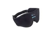 3D Bluetooth Sleep Mask with Mic Wireless for Side Sleepers Travel(Black)
