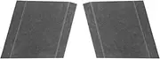Compatible for BMW F10 F18 Series 5 2011-2017 Car Interior Center B Pillars Panel Trim Covers Stickers Accessories1(9002 Black)