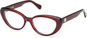 [Max&Co.] Max &Co MO5188 066 shiny dark red 53/16/140 WOMAN Eyewear Frame