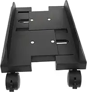 BCOATH Movable Computer Mainframe Holder with Wheels Material CPU Stand for Gaming Cases Stable Construction for Carpet Elevation and Convenient Transportation
