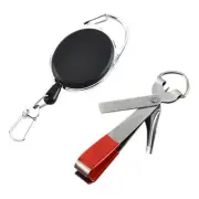 Multifunction Fly Fishing Line Cutter Nippers Snip Quick Knot Tying Tool Buckle