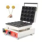 16 Hole Electric Mini Round Cake Waffle Maker 110V Nonstick Lollipop Baker Maker