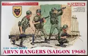 Dragon 3314 ARVN Rangers Saigon 1968 4 Figures Set 1/35 Scale Model Kit 1:35