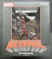 Marvel Gallery Deadpool Taco Truck Statue Diamond Select Diorama - Sealed Box