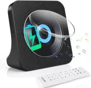 Rechargeable Portable CD Player, Bluetooth CD Player with 4000Mah Battery, Home