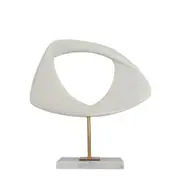 [Florabelle Living] Taya Sculpture On Stand White