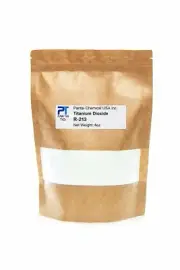 Pure Fine Titanium Dioxide TiO2 Food-Grade Safe Colorant Pigment R-213 4 oz