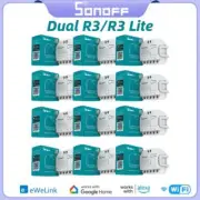 SONOFF DUALR3/R3 Lite Wifi Smart Switch DIY MINI Switch Dual Relay Two Way Contr