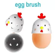 4 Egg Cleaner Silicone Scrubber - Egg Cleaner - Egg Brush - Egg Washer NEW NIB