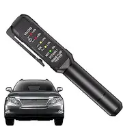 Brake Fluid Checker - Accurate Brake Check Tool Hydraulic Fluid Liquid Tester - Oil Moisture Tester with 5 LED Indicators Brake Fluid Content Detector for Brake Fluid