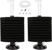 Aquapapa Bio Sponge Corner Filter for Aquarium Fish Tank 70 Gal -100 Gal ea. (2-Pack)