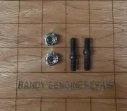 lot of 2 guide bar studs bolts + nuts echo chainsaw + V224000031 / 43301903933