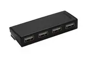 Targus 4-Port USB Hub Black - Compatible with PC and MAC